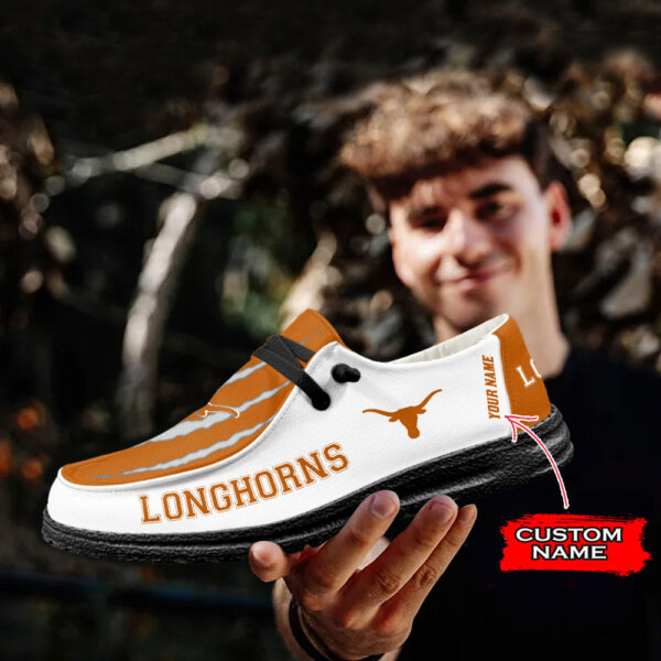 Tubopro Texas Longhorns Hey Dude Shoes For Men And Women - Image 4