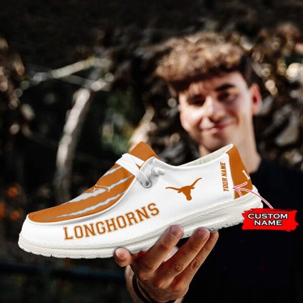 Tubopro Texas Longhorns Hey Dude Shoes For Men And Women - Image 3