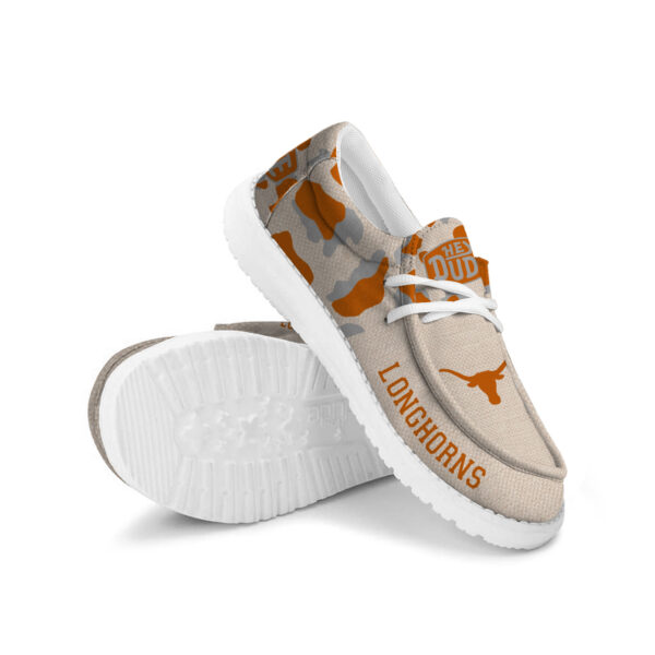 Tubopro Texas Longhorns Hey Dude Shoes For Men And Women - Image 3