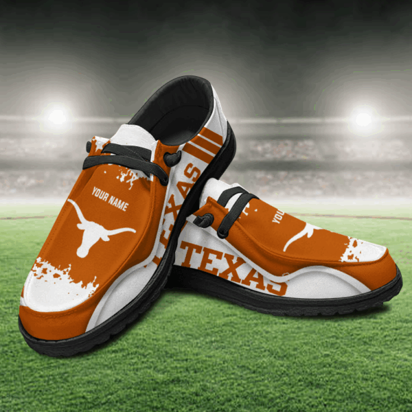 Tubopro Texas Longhorns Hey Dude Shoes For Men And Women - Image 2