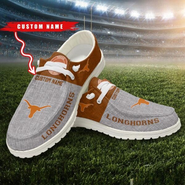 Tubopro Texas Longhorns Hey Dude Shoes For Men And Women - Image 2