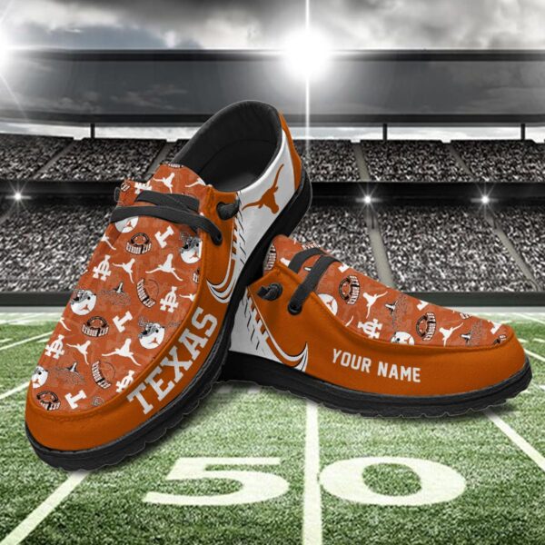 Tubopro Texas Longhorns Hey Dude Shoes For Men And Women - Image 2
