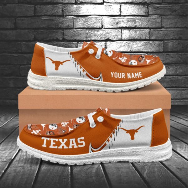 Tubopro Texas Longhorns Hey Dude Shoes For Men And Women - Image 5