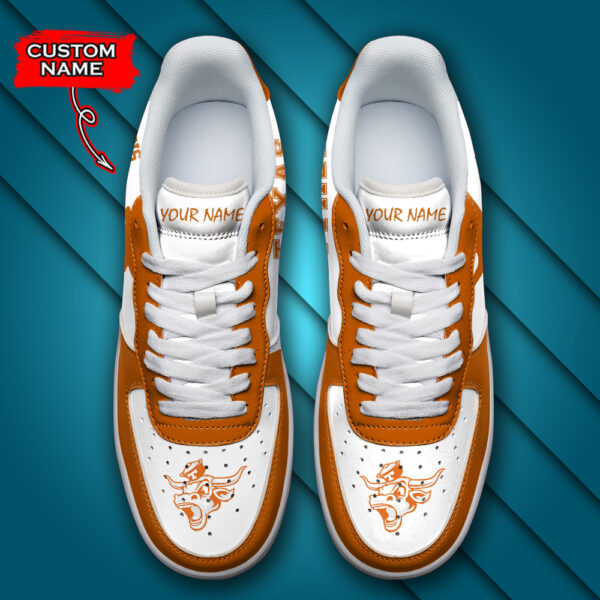 Tubopro Texas Longhorns NCAA Air Low-Top Sneakers Shoes For Men And Women - Image 4