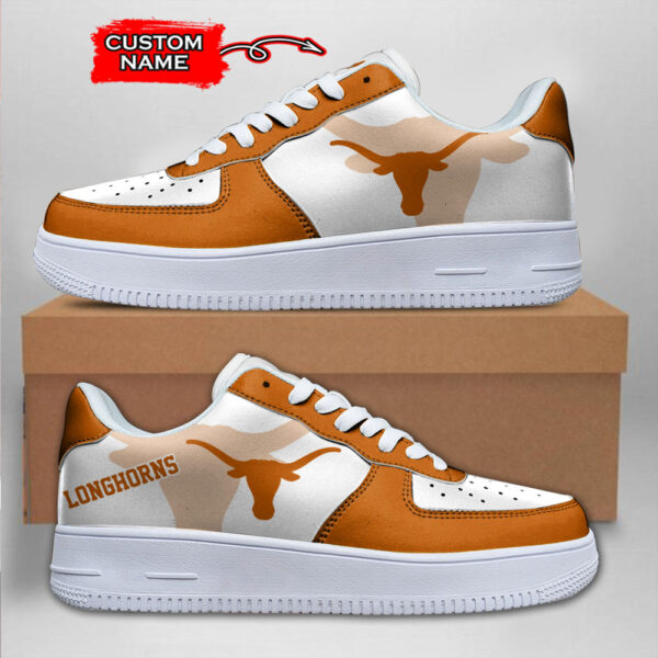 Tubopro Texas Longhorns NCAA Air Low-Top Sneakers Shoes For Men And Women
