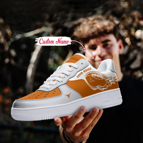 Tubopro Texas Longhorns NCAA Air Low-Top Sneakers Shoes For Men And Women