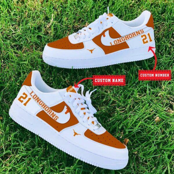 Tubopro Texas Longhorns NCAA Air Low-Top Sneakers Shoes For Men And Women