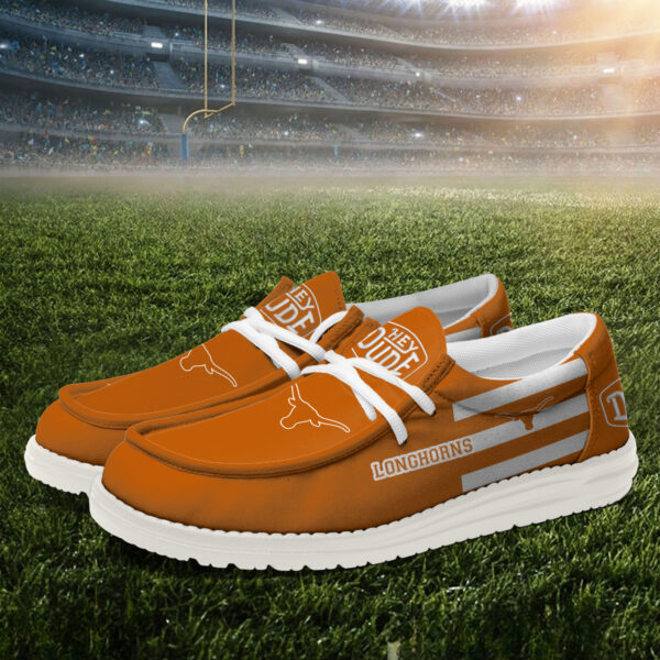 Tubopro Texas Longhorns Personalized Hey Dude Shoes For Men And Women - Image 2