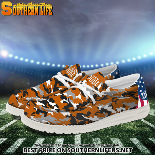 Tubopro Texas Longhorns Personalized Hey Dude Shoes For Men And Women - Image 2