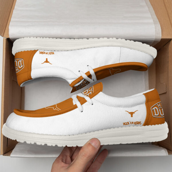 Tubopro Texas Longhorns Personalized Hey Dude Shoes For Men And Women - Image 2