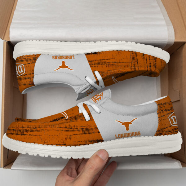 Tubopro Texas Longhorns Personalized Hey Dude Shoes For Men And Women - Image 2