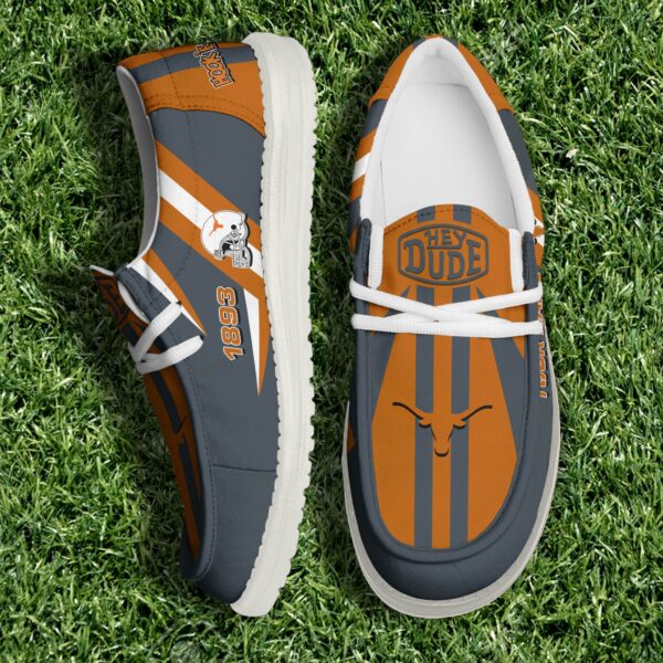 Tubopro Texas Longhorns Personalized Hey Dude Shoes For Men And Women