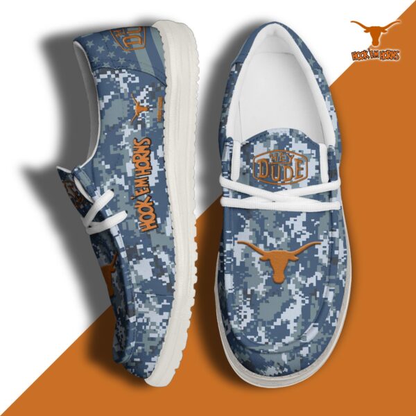 Tubopro Texas Longhorns Personalized Hey Dude Shoes For Men And Women