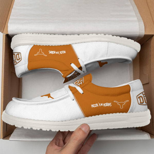 Tubopro Texas Longhorns Personalized Hey Dude Shoes For Men And Women - Image 3