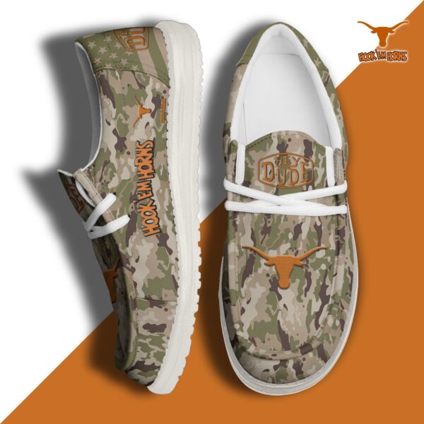 Tubopro Texas Longhorns Personalized Hey Dude Shoes For Men And Women