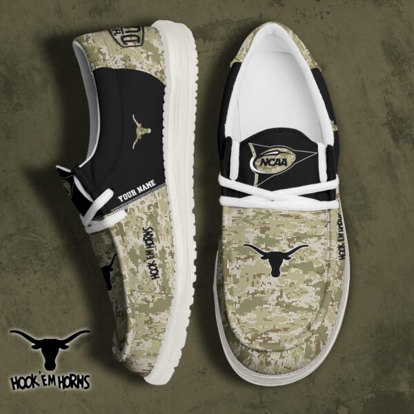 Tubopro Texas Longhorns Personalized Hey Dude Shoes For Men And Women
