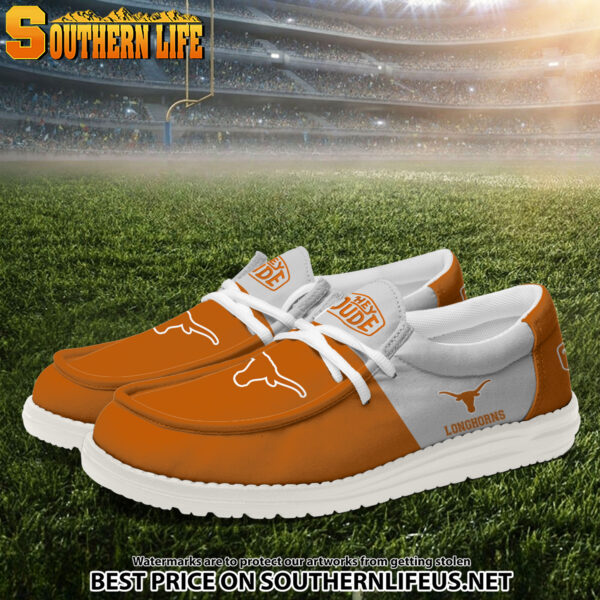 Tubopro Texas Longhorns Personalized Hey Dude Shoes For Men And Women - Image 2