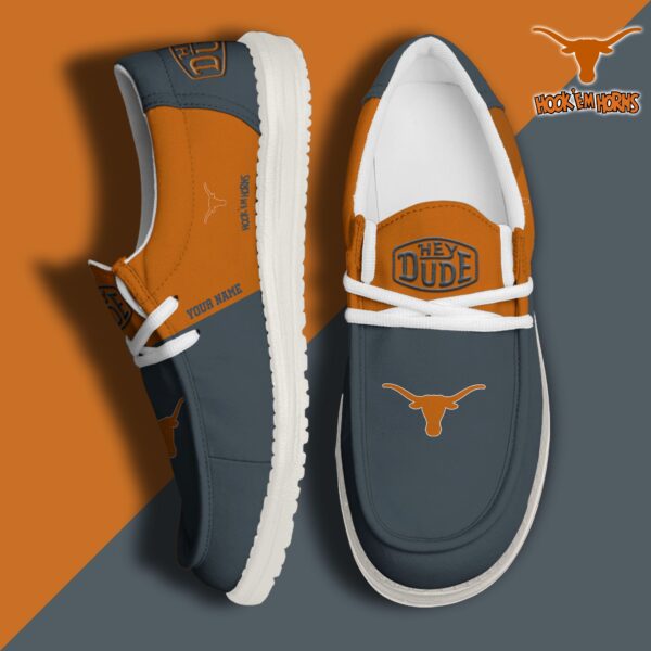 Tubopro Texas Longhorns Personalized Hey Dude Shoes For Men And Women