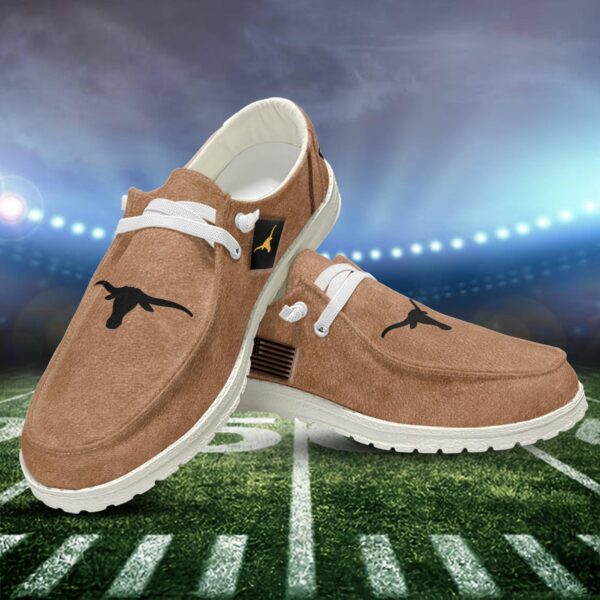 Tubopro Texas Longhorns Personalized Hey Dude Shoes For Men And Women