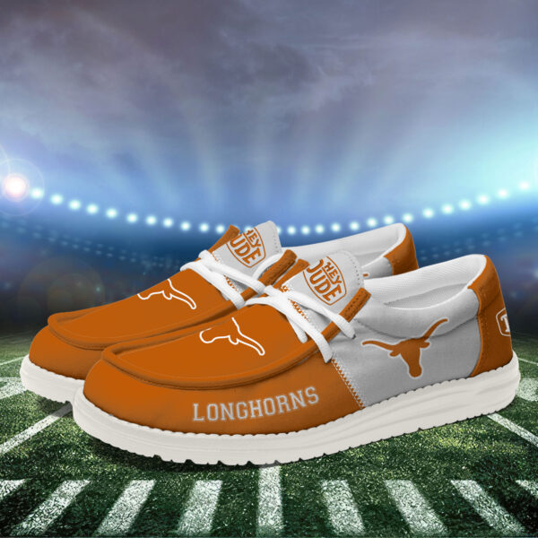 Tubopro Texas Longhorns Personalized Hey Dude Shoes For Men And Women - Image 3