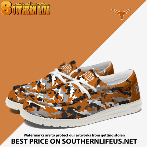 Tubopro Texas Longhorns Personalized Hey Dude Shoes For Men And Women - Image 2