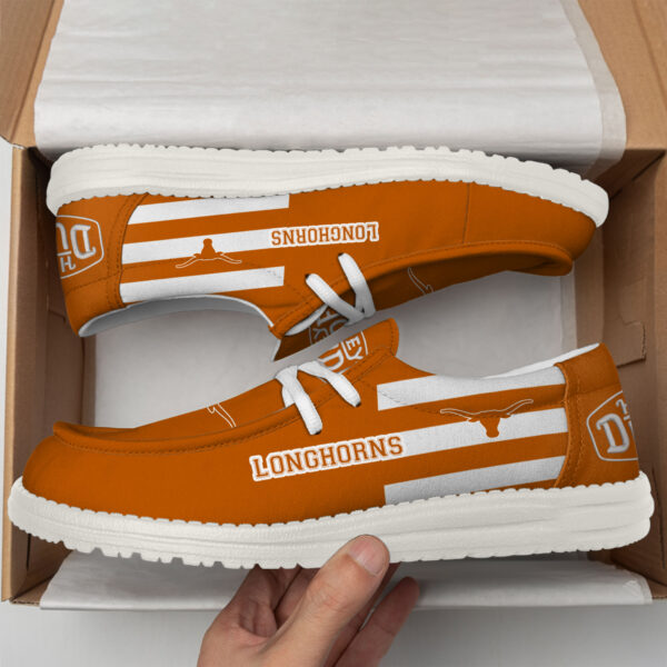 Tubopro Texas Longhorns Personalized Hey Dude Shoes For Men And Women - Image 3