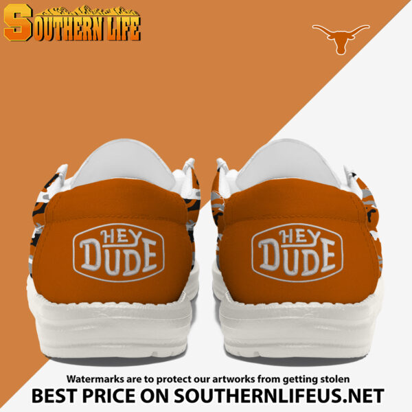 Tubopro Texas Longhorns Personalized Hey Dude Shoes For Men And Women - Image 3