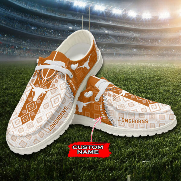 Tubopro Texas Longhorns Personalized Hey Dude Shoes For Men And Women - Image 6