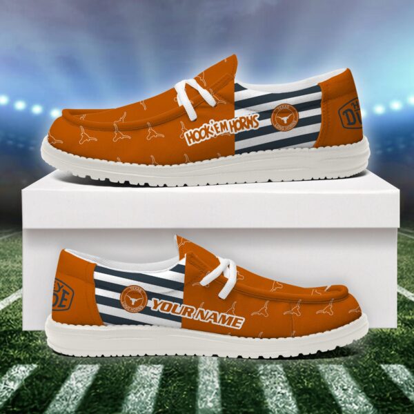 Tubopro Texas Longhorns Personalized Hey Dude Shoes For Men And Women - Image 2