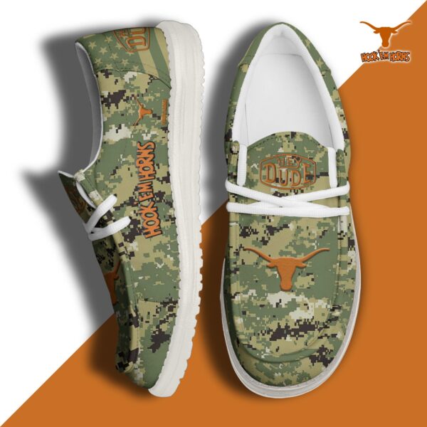 Tubopro Texas Longhorns Personalized Hey Dude Shoes For Men And Women