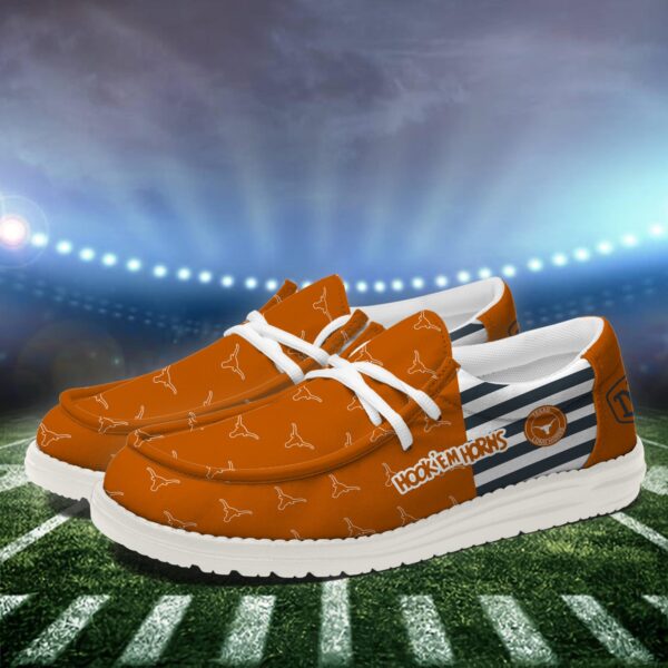 Tubopro Texas Longhorns Personalized Hey Dude Shoes For Men And Women - Image 3