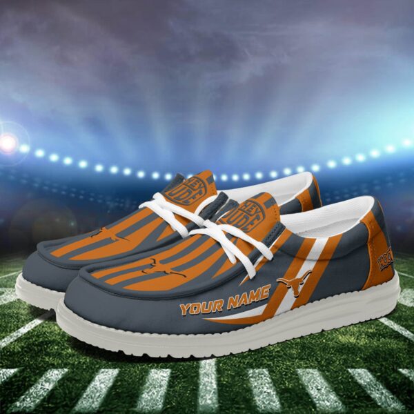 Tubopro Texas Longhorns Personalized Hey Dude Shoes For Men And Women - Image 3