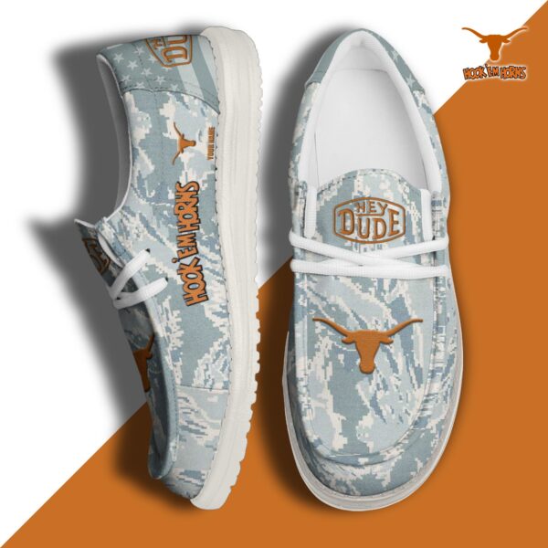 Tubopro Texas Longhorns Personalized Hey Dude Shoes For Men And Women