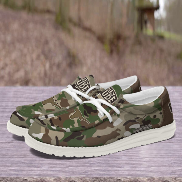 Tubopro Texas Longhorns Personalized Hey Dude Shoes For Men And Women - Image 3