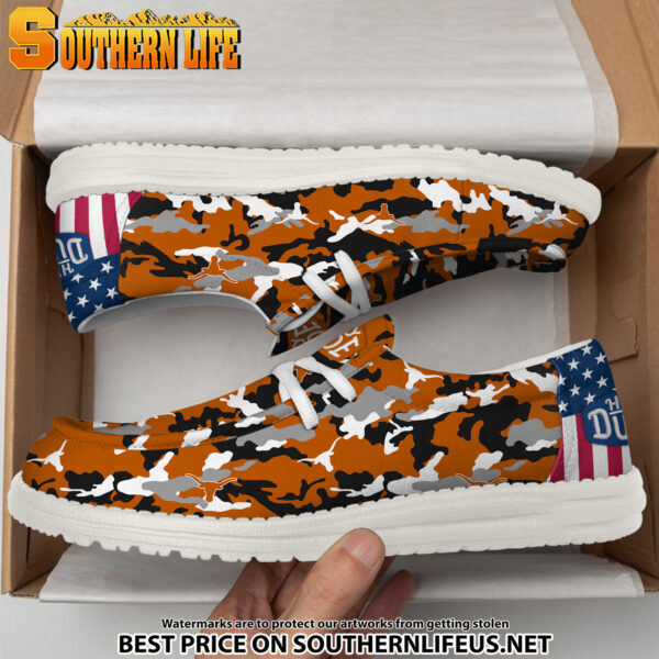 Tubopro Texas Longhorns Personalized Hey Dude Shoes For Men And Women - Image 4
