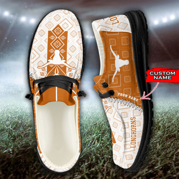 Tubopro Texas Longhorns Personalized Hey Dude Shoes For Men And Women - Image 3