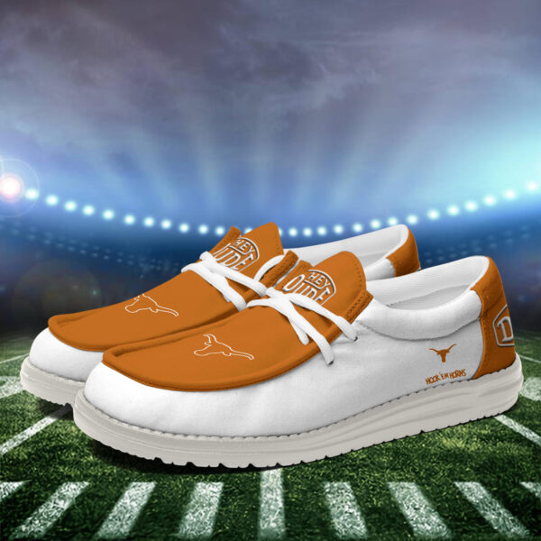 Tubopro Texas Longhorns Personalized Hey Dude Shoes For Men And Women - Image 3