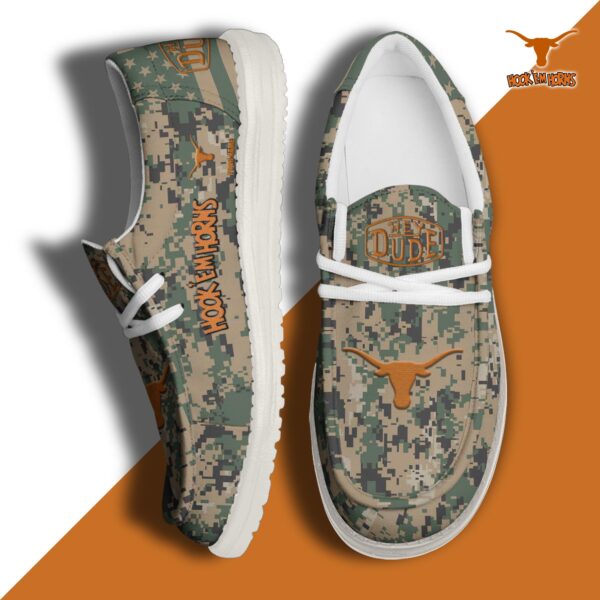 Tubopro Texas Longhorns Personalized Hey Dude Shoes For Men And Women