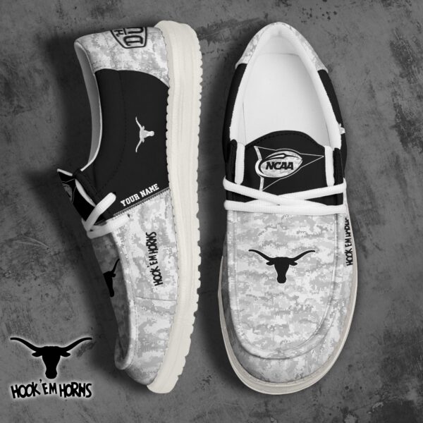 Tubopro Texas Longhorns Personalized Hey Dude Shoes For Men And Women
