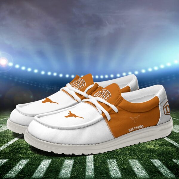 Tubopro Texas Longhorns Personalized Hey Dude Shoes For Men And Women - Image 4