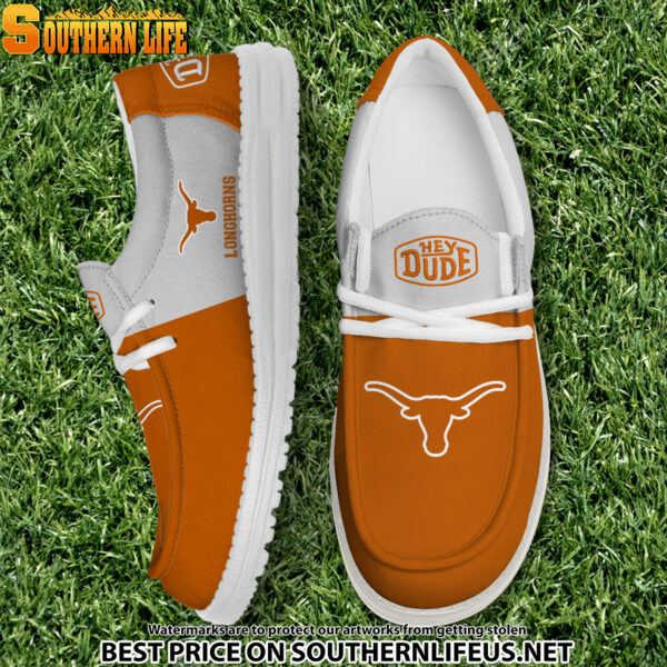 Tubopro Texas Longhorns Personalized Hey Dude Shoes For Men And Women