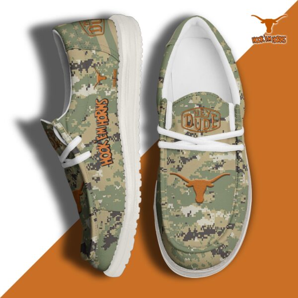 Tubopro Texas Longhorns Personalized Hey Dude Shoes For Men And Women