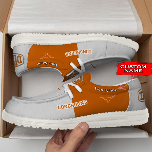 Tubopro Texas Longhorns Personalized Hey Dude Shoes For Men And Women - Image 3