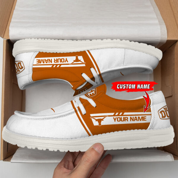 Tubopro Texas Longhorns Personalized Hey Dude Shoes For Men And Women - Image 2