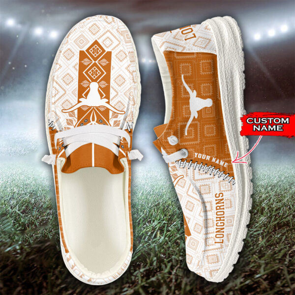 Tubopro Texas Longhorns Personalized Hey Dude Shoes For Men And Women - Image 4