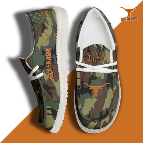 Tubopro Texas Longhorns Personalized Hey Dude Shoes For Men And Women