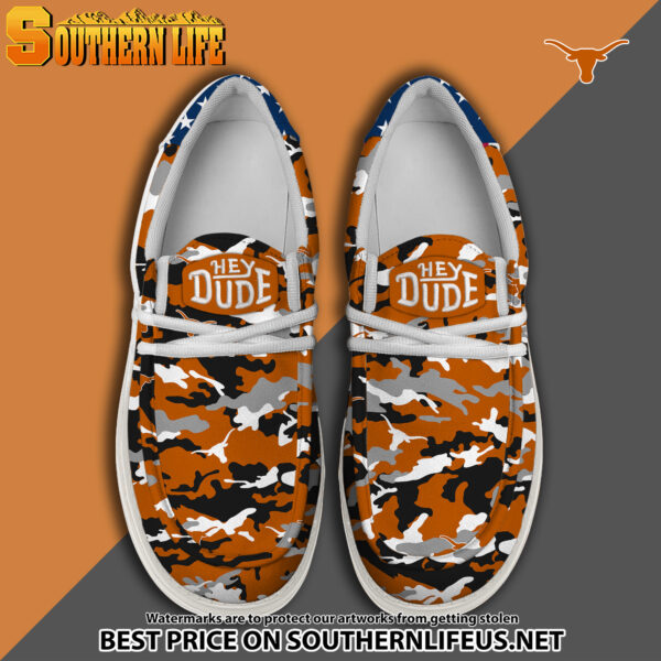 Tubopro Texas Longhorns Personalized Hey Dude Shoes For Men And Women