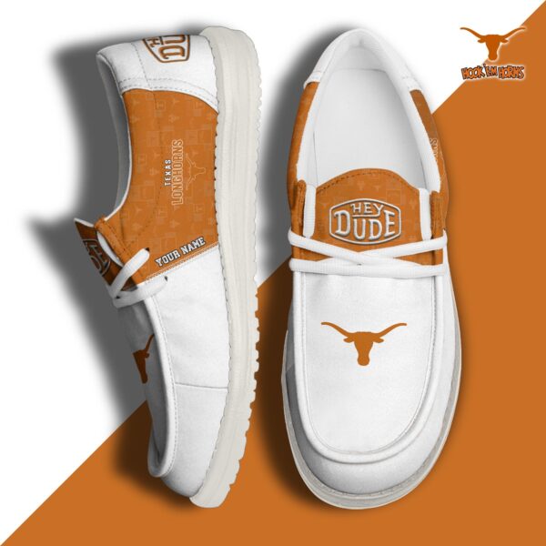 Tubopro Texas Longhorns Personalized Hey Dude Shoes For Men And Women