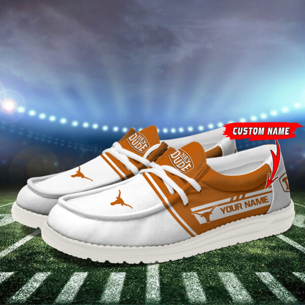 Tubopro Texas Longhorns Personalized Hey Dude Shoes For Men And Women - Image 3