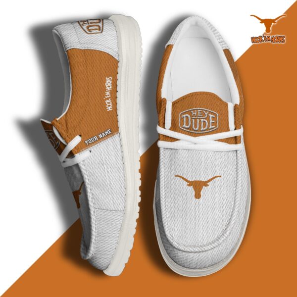 Tubopro Texas Longhorns Personalized Hey Dude Shoes For Men And Women